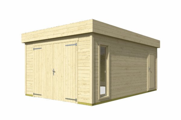 Garage in legno 3,6x5,4 (44mm)