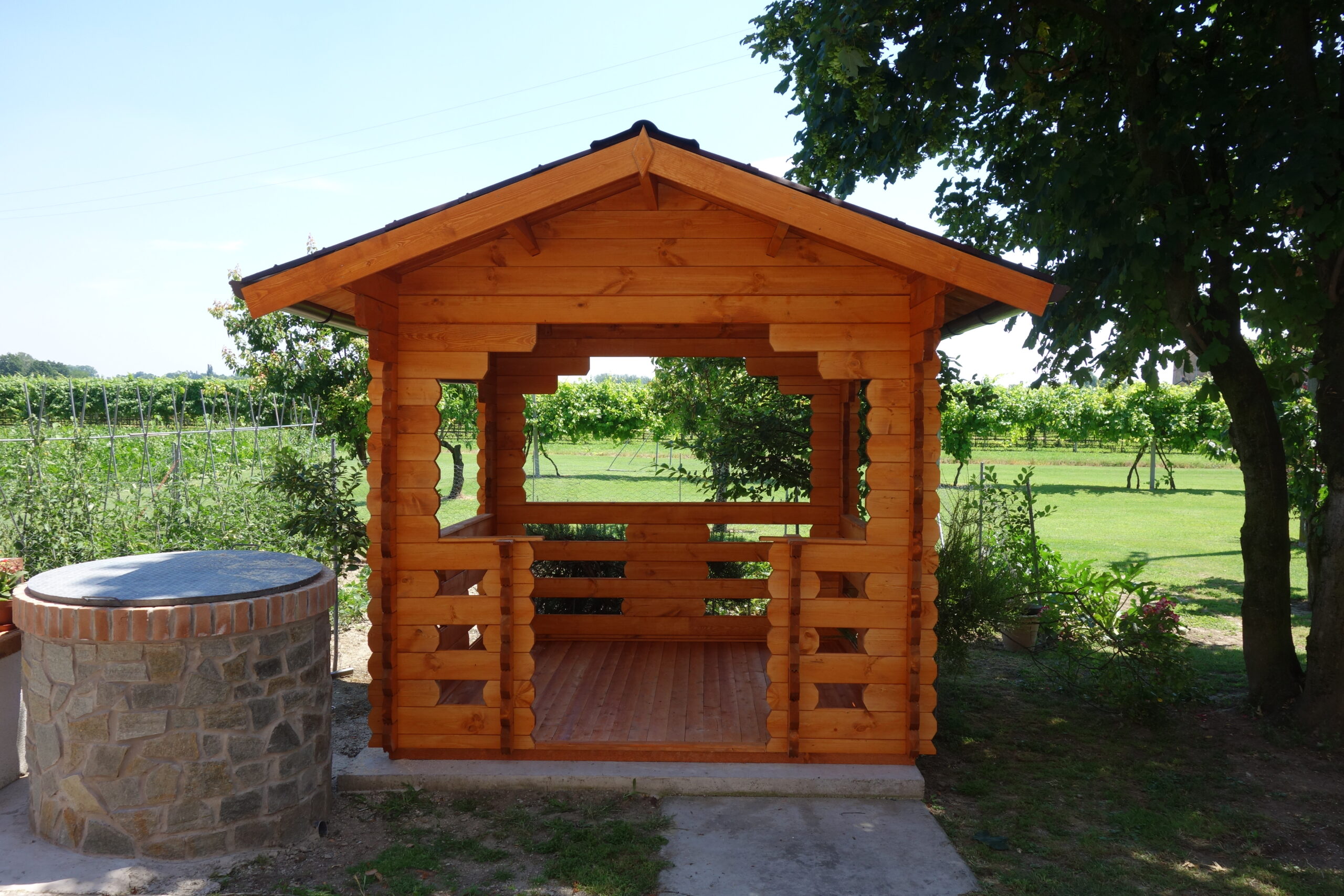 OFFERTA - Gazebo 2,5x2,5 (44mm) CHIAVI IN MANO