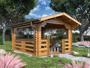 OFFERTA - Gazebo 3x4 (44mm) CHIAVI IN MANO