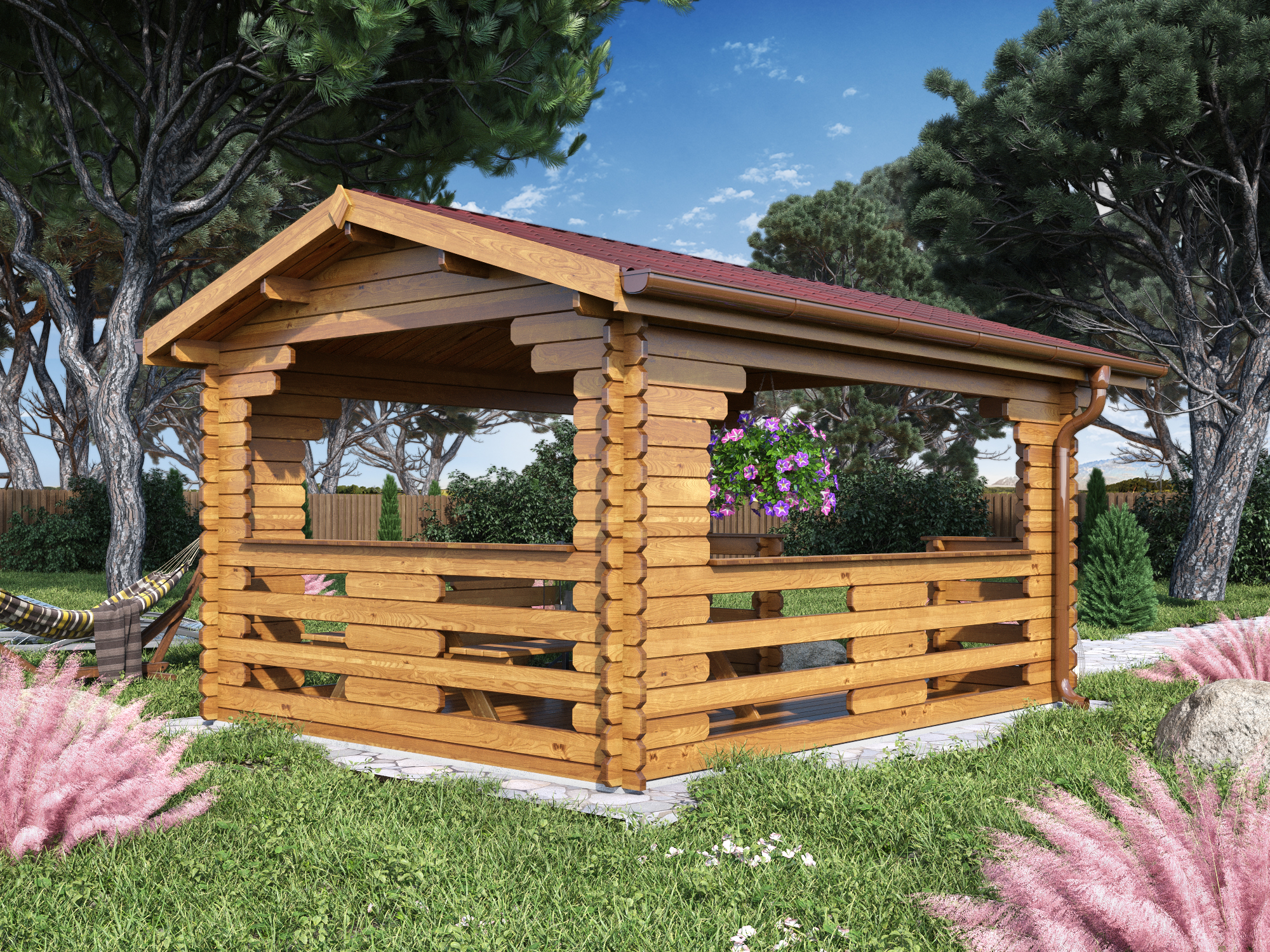 OFFERTA - Gazebo 3x4 (44mm) CHIAVI IN MANO