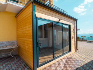 Casetta in legno per ufficio 4,2x2,4 (44mm)