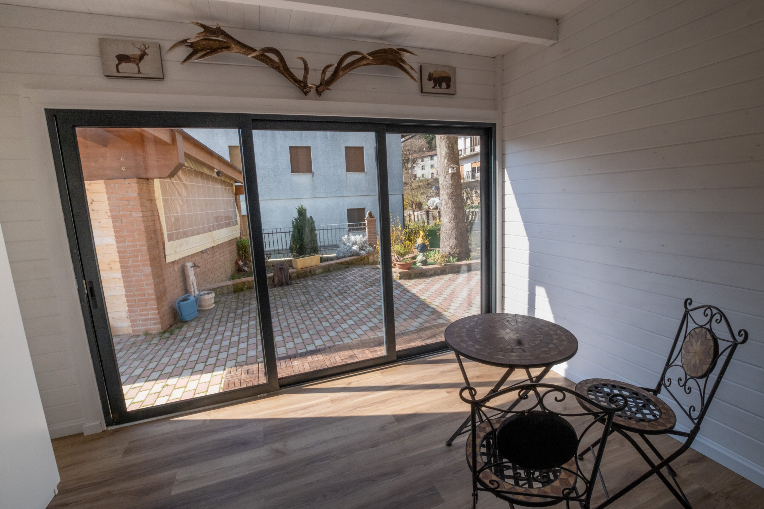 Casetta in legno per ufficio 4,2x2,4 (44mm)