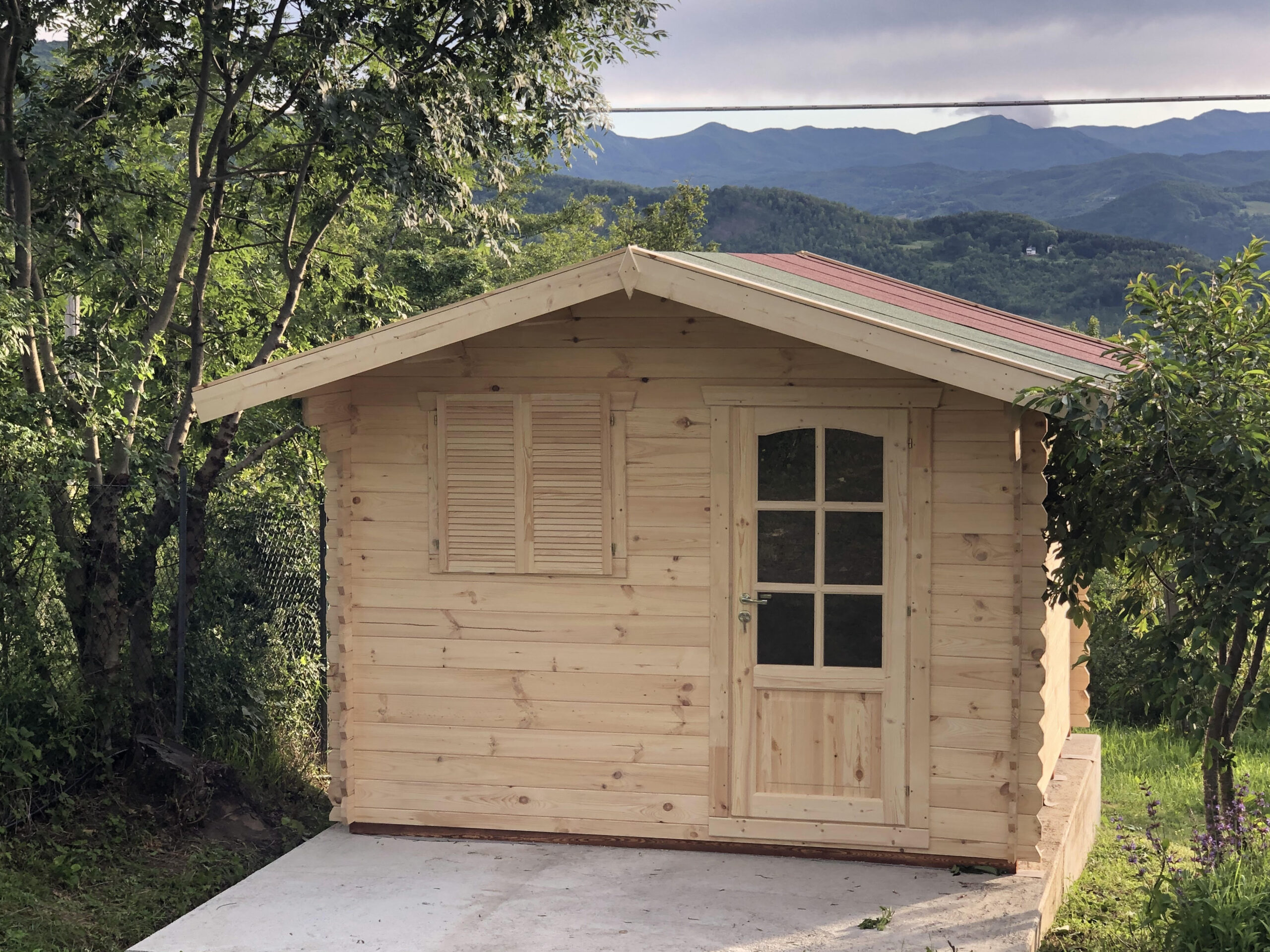 OFFERTA - Casetta 3x3 porta singola e finestra "Chiavi in mano"