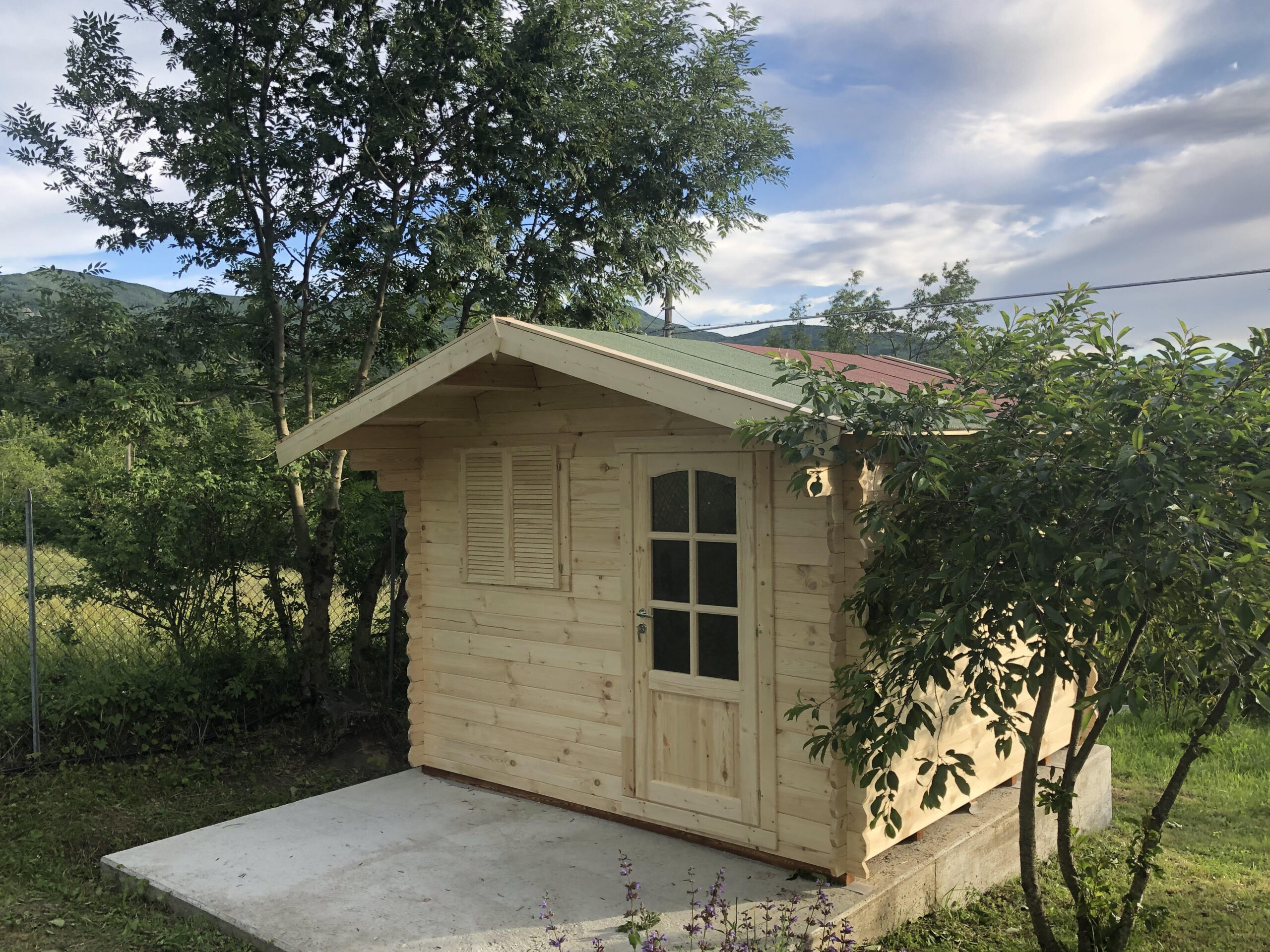 OFFERTA - Casetta 3x3 porta singola e finestra "Chiavi in mano"