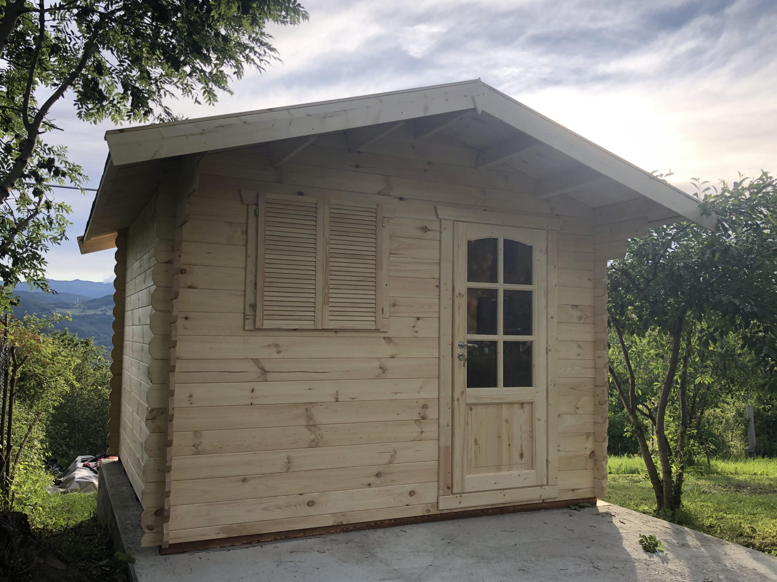 OFFERTA - Casetta 3x3 porta singola e finestra "Chiavi in mano"