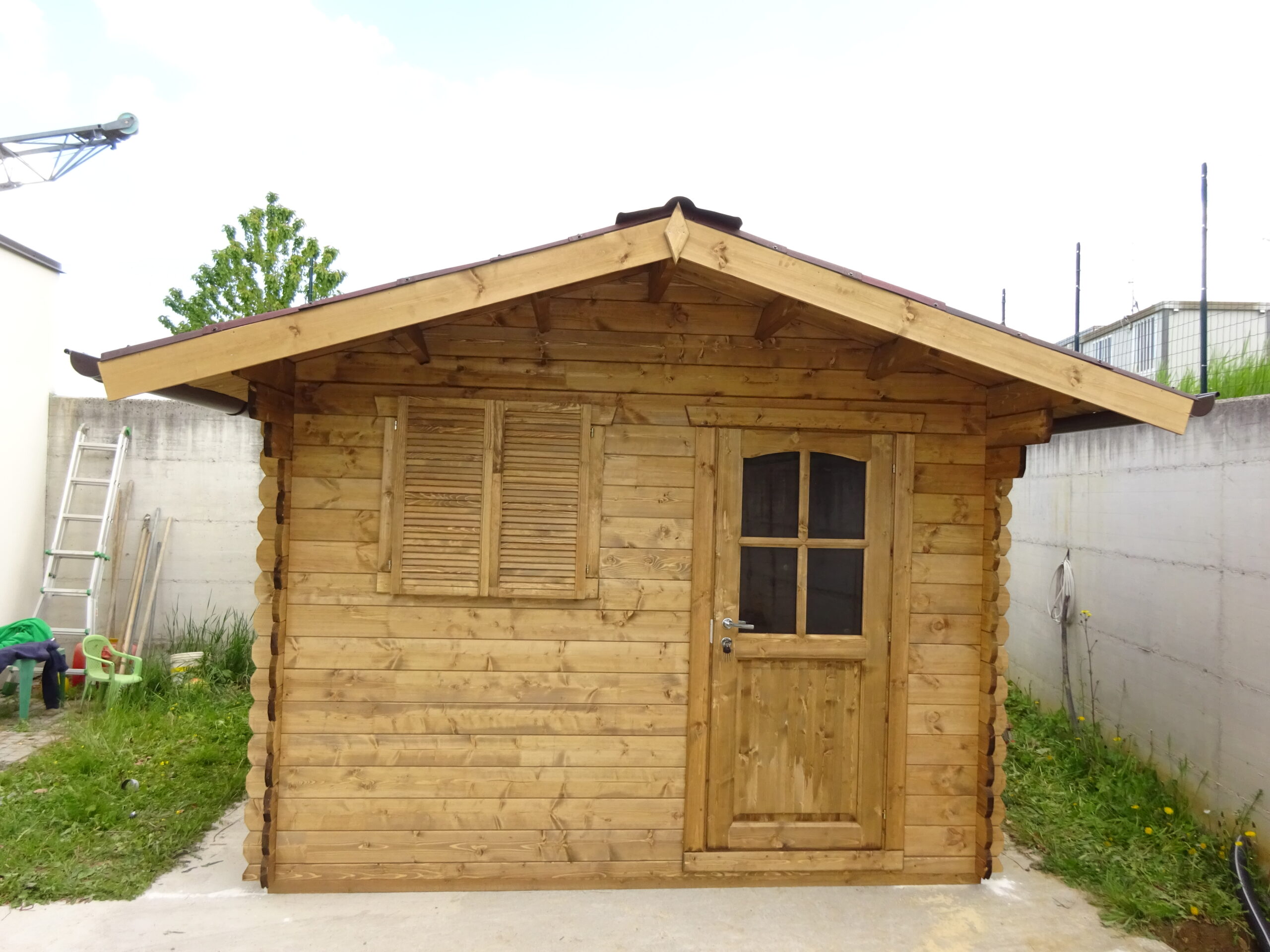 OFFERTA - Casetta 3x3 porta singola e finestra "Chiavi in mano"