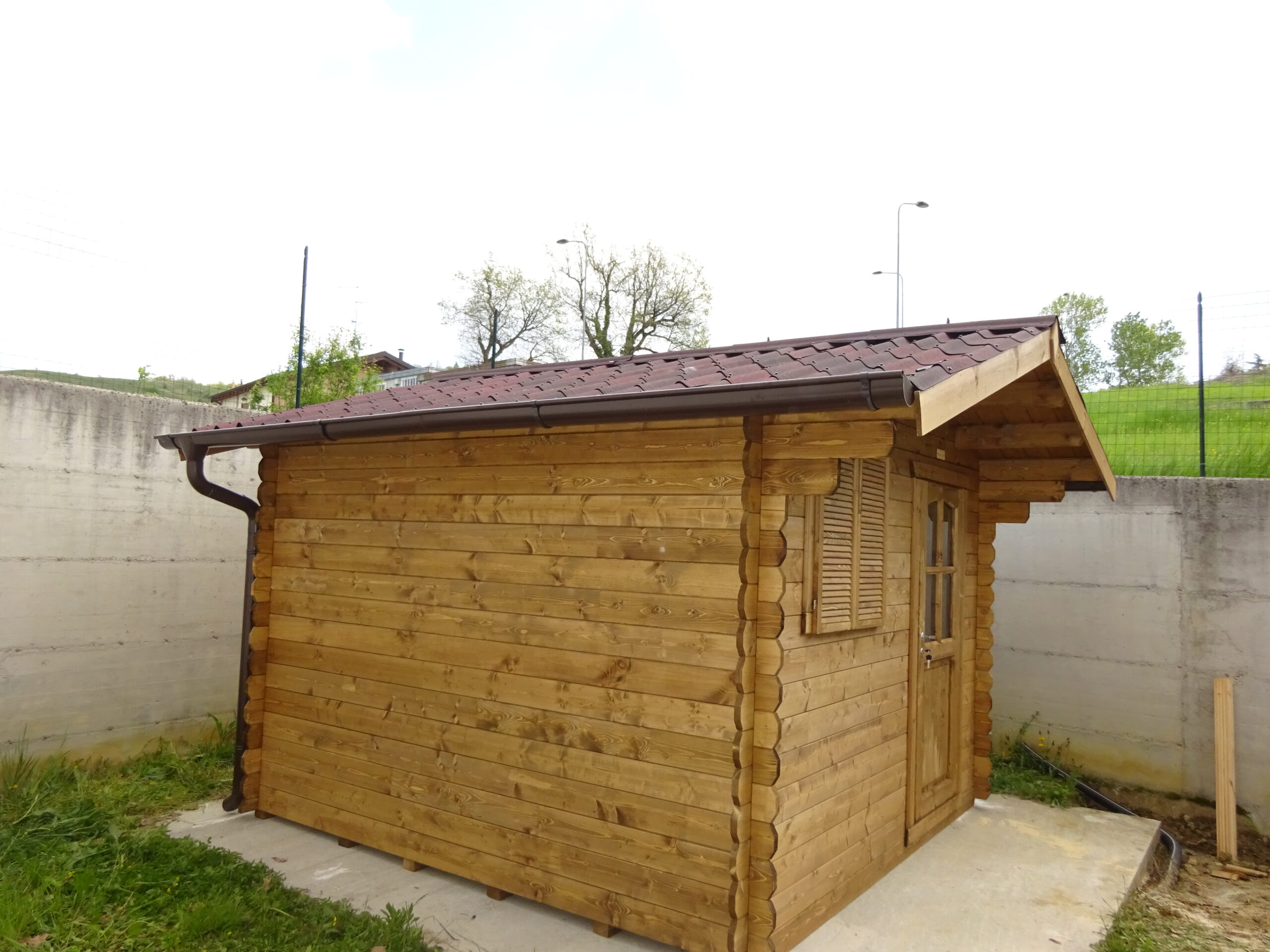 OFFERTA - Casetta 3x3 porta singola e finestra "Chiavi in mano"