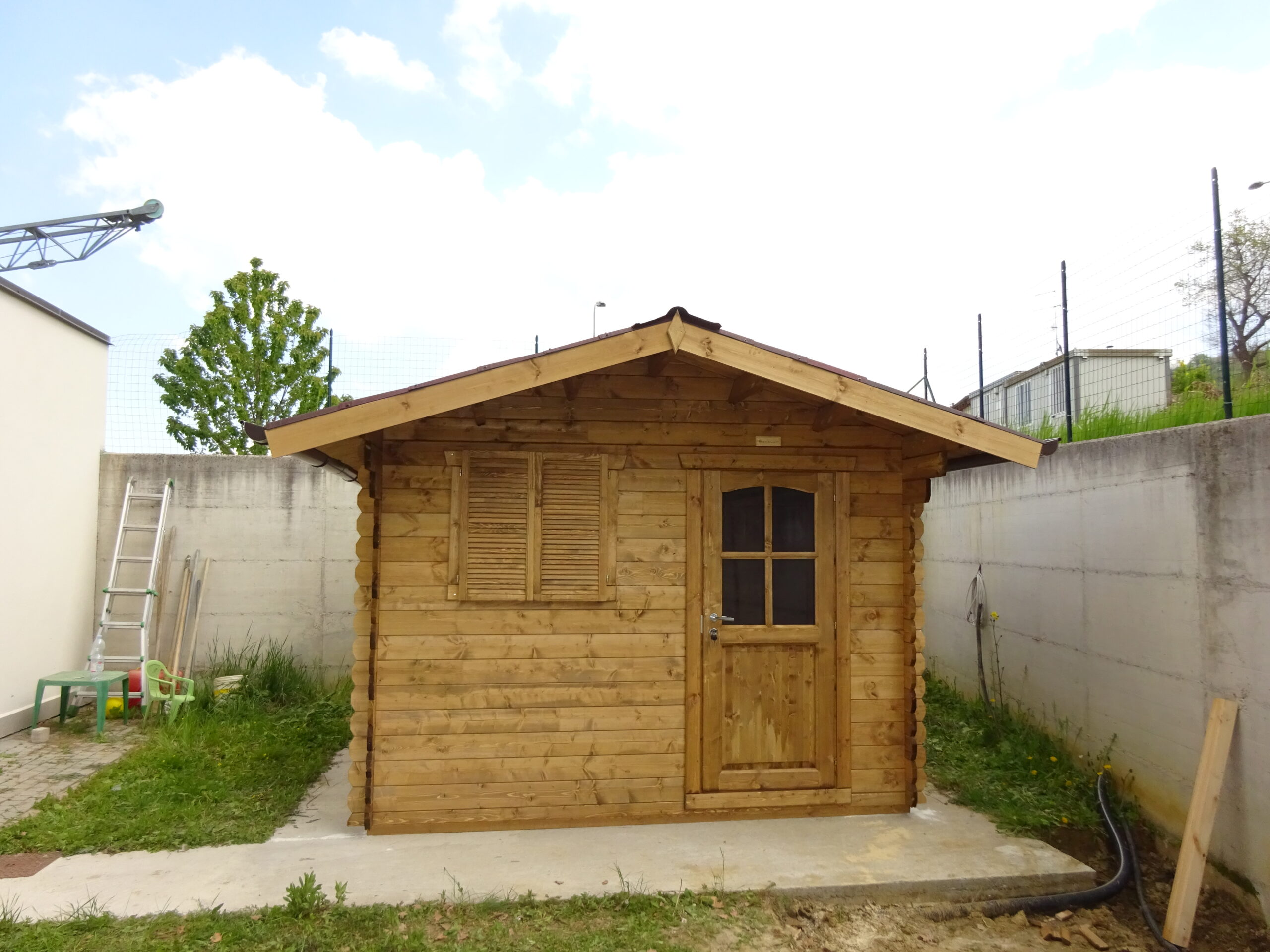 OFFERTA - Casetta 3x3 porta singola e finestra "Chiavi in mano"