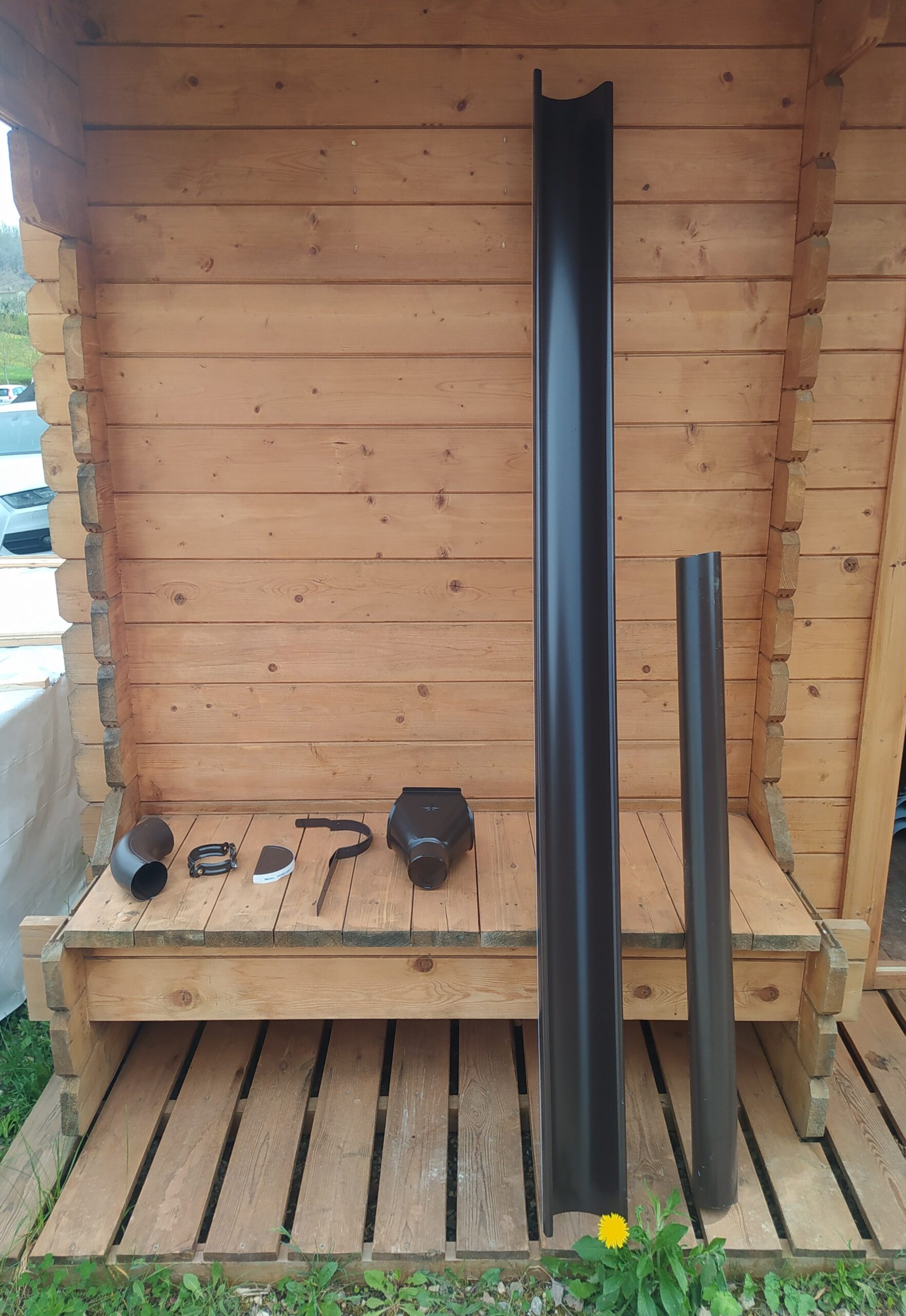 Casetta in legno 2,75x2,75 (28mm) porta singola e finestra
