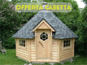 OFFERTA - Grill kota finlandese 6,5 mq